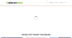 Desktop Screenshot of musiccityrodeo.com