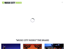 Tablet Screenshot of musiccityrodeo.com